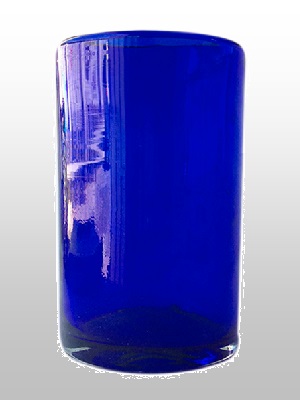 MEXICAN-GLASSWARE / Cobalt-Blue-drinking-glass