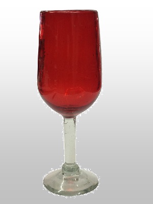 Wholesale MEXICAN GLASSWARE / Tall-Red-Wine-Glass